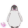 Warfstache Penguin by LexyBunni