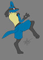Lucario Kick by Zia