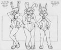 Jill, Rush, and Babs WIP