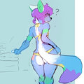 Swim Suit by IcarusThePuppy