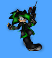 Sonic / Mobain form of Spartan- "Alex" 116 by AlexTH116