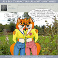 Ask My Characters - Bare Bottom Spanking? by Micke