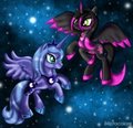 Sugar and Luna Pretty Play  by elliptacolore