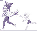 Walking Your Sibling by MarTheDog