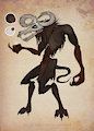 [Purchase] Wendigo Adoptable by Andromeva by Wolfirhart