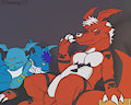 Sven, Yami, and Sol by Vee4eva