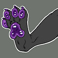 The Sabertooth Wolf Paw (Paw 4/4) by BigBadWolf96