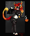 Scarlet trick and treat by coltores