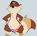 Proud to be an Ameri'coon by UrbanSaint