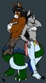 Drahor and Aria  by Drahor