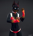 Interactive 3D Dobergirl