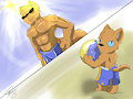 Beach Kiba by Zfurry