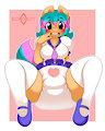 Padded poni by Kloudmutt
