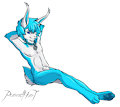 ::C:: The Blue Bunny Named Stickpin by MurcielagoImprision