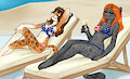 Holiday at the beach