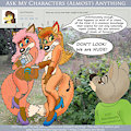 Ask My Characters - Caught Nude?