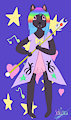 Solina in magical girls clothes~ by LittleLina