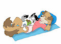 Padded nap