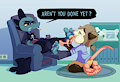 Impatient Bea (COMM Kuroi-wolf) by 3rdHarleyJoe