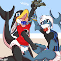 Playing with Space Ships - by Kay