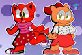 Christy and Sandy new clothing