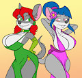 Fancy lil' squeaks~