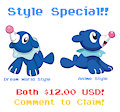 Pokemon Style Special Commissions! by TofuDragon