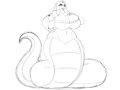 Jasmir the Echidna Naga