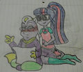 Me and Twilight Sparkle (equestria girls)