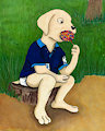 He's Probably Trying To Snarf The Whole Thing
