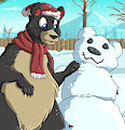 *C*_Enjoying the snow by Fuf