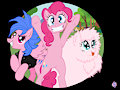 Pink Ponies by princessfirefly