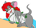 Can you give me a towel?~