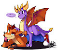 Sony's Famous Duo by ConmanWolf