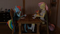 Up Early Breakfast Time