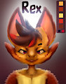 Rex headshot by silkycurve