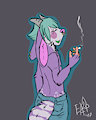 Out for a smoke