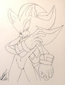 My love Burns Brigth for you ~line art~ by SONICJENNY