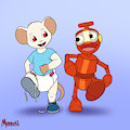 It's me Nono, small robot you know! (art)