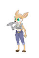Doe character design - second and first iteration