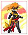 Amber as Miss Marvel - by Tavimunk