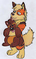 Snuggling a dogge by Rethex