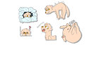 Curiousferret sticker for telegram