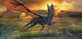 Equine Dragon at Dawn