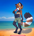 Ice Cream at the Beach by MisterRee