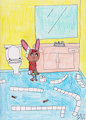 Amy's Toilet Paper Mess