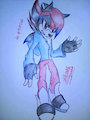Shadark The Hedgehog (Creado Por Shon Vasquez) by YTBastian666