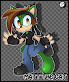 Matt the Cat "Commissioned Full Color" by ProfessorQ