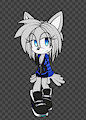Riley The Wolf "Commissioned Flat Color" by ProfessorQ