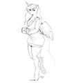 Sleepy Luna by kevinsano
